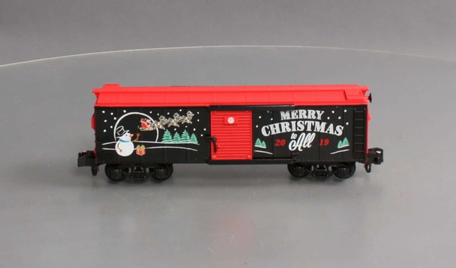 * | American Flyer 1919320 S 2019 Christmas Boxcar