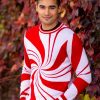 * | Adult Ugly Peppermint Candy Christmas Sweater