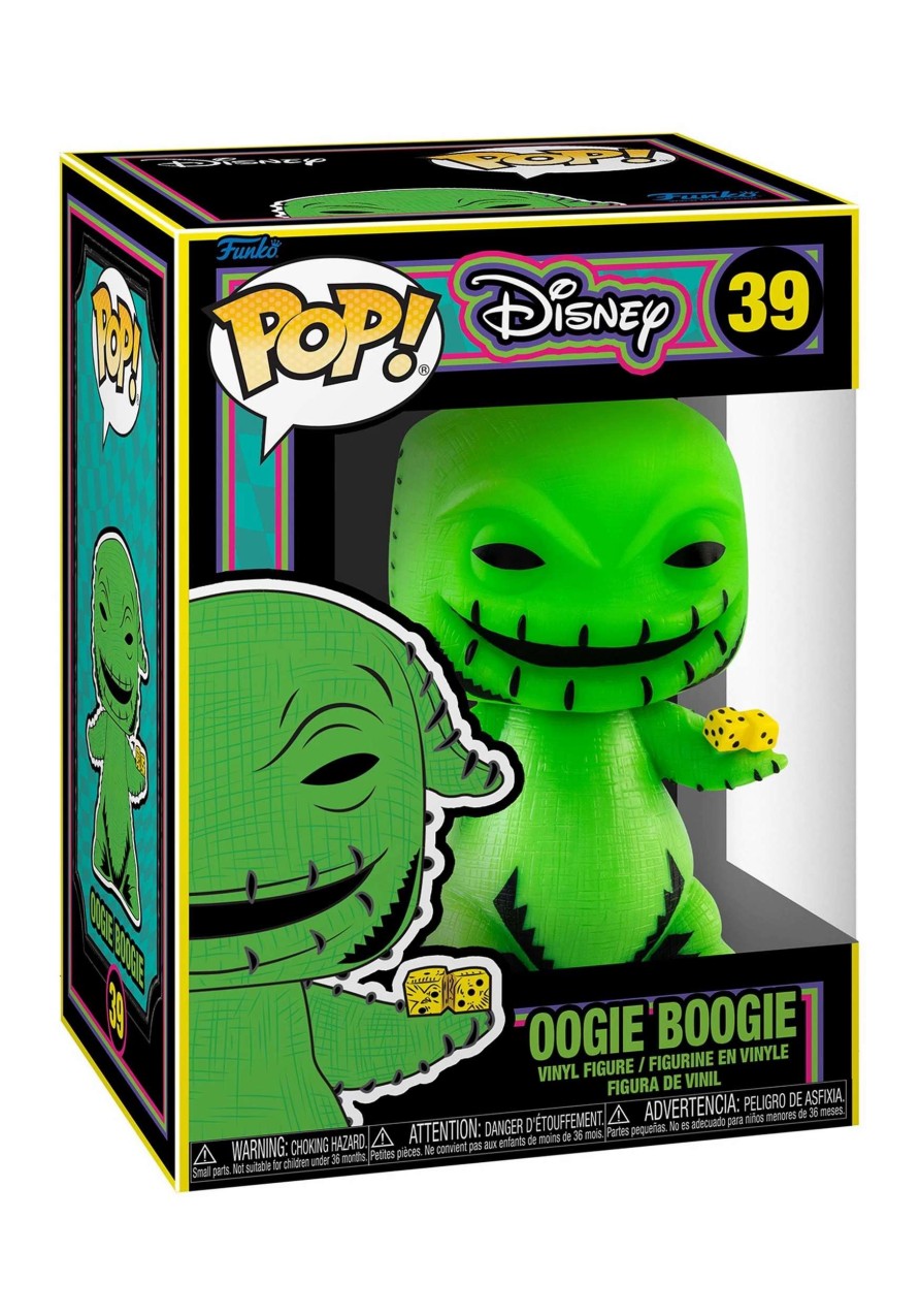 * | Funko Pop! Disney: Nightmare Before Christmas Black Light- Oogie Vinyl Figure