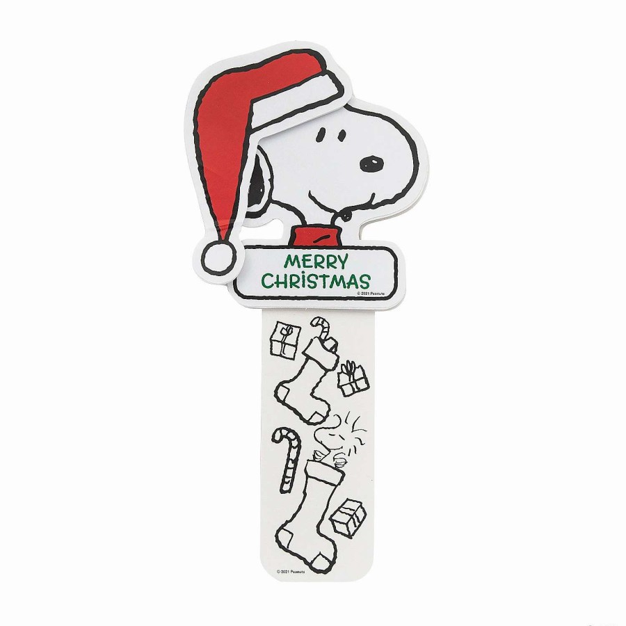 * | Peanuts Color Your Own Christmas Bookmark Craft Kit Makes 12