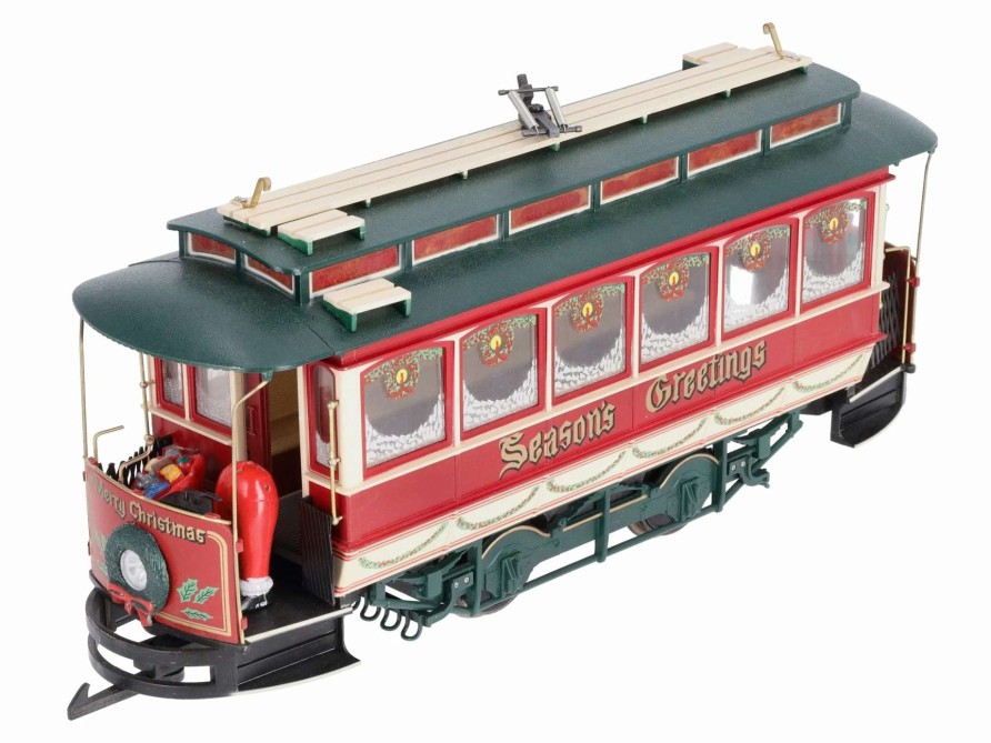 * | Bachmann 93940 G Scale Illuminated Christmas Street Car/Box