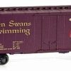 * | Micro-Trains 02100507 N Seven Swans A' Swimming Plug Door Christmas Boxcar #07 Mt/Box