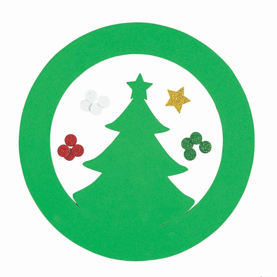 * | Christmas Tree Hat Craft Kit Makes 12