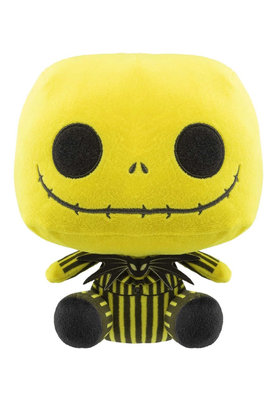 * | Funko Pop! Plush: The Nightmare Before Christmas (Black Light)- Jack Skellington