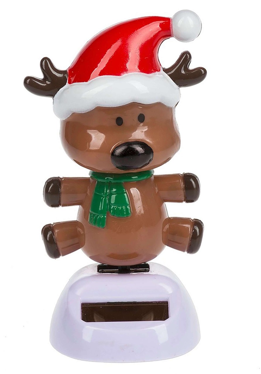 * | Reindeer Solar Dancer Christmas Decor