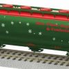 * | American Flyer 6-48664 S Christmas Cylindrical 3-Bay Hopper