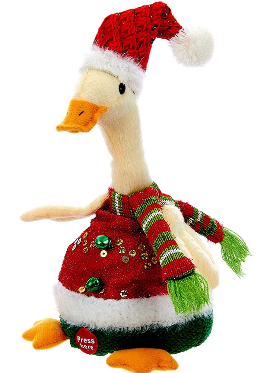 * | Christmas Decoration Repeat-Back Recording Duck