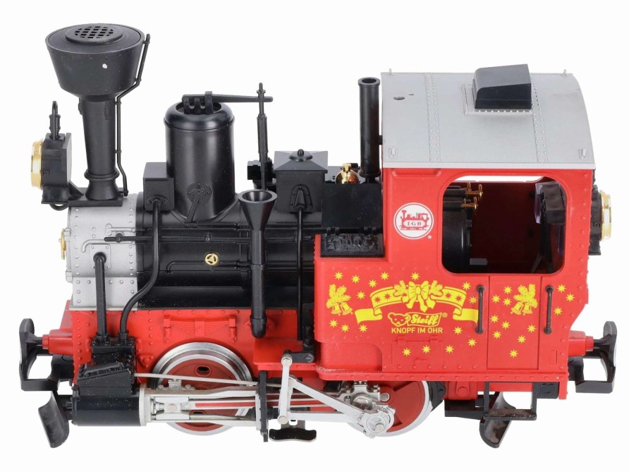 * | Lgb 24211 G Scale Steiff Christmas Steam Locomotive Ex/Box