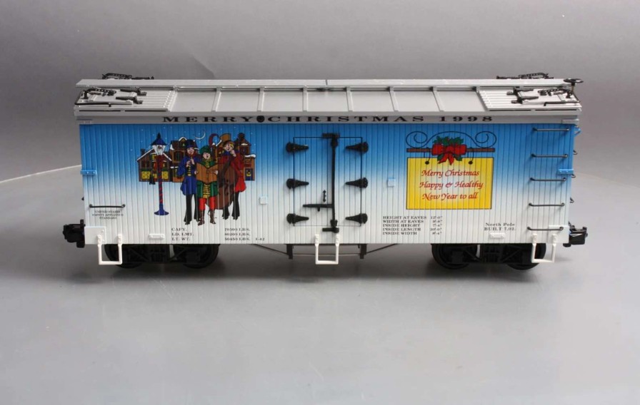 * | Usa Trains R13016 G 1998 Christmas Reefer Car Vg/Box