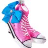 * | Jojo Siwa Sneakers W/ Bow Glass Christmas Ornament