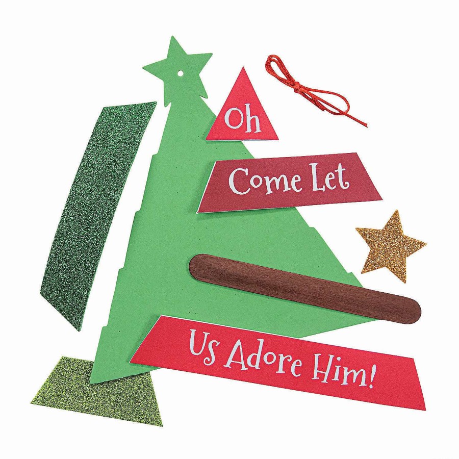 * | Layered Christmas Tree Sign Craft Kit Makes 12