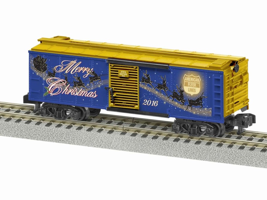 * | American Flyer 6-47974 S 2016 Christmas Boxcar