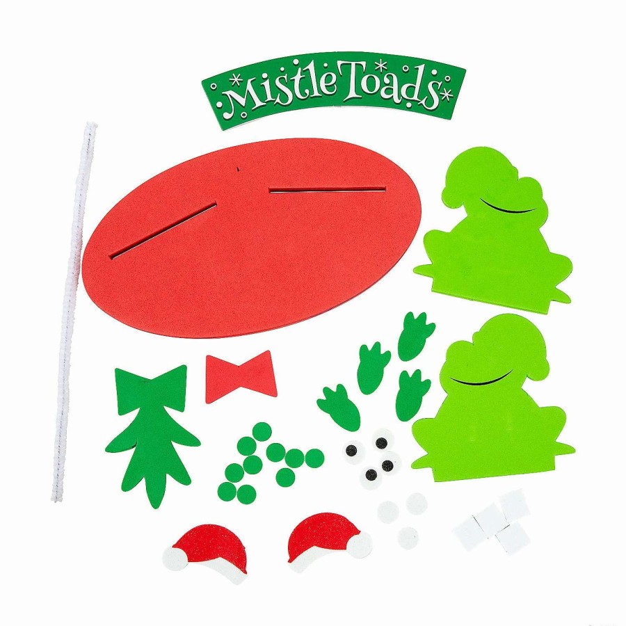 * | 3D Mistle Toads Christmas Craft Kit Makes 12