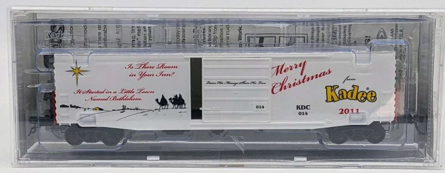 * | Kadee 6914 Ho Scale Christmas 2011 Kadee Christmas Ps-1 50 Boxcar #014