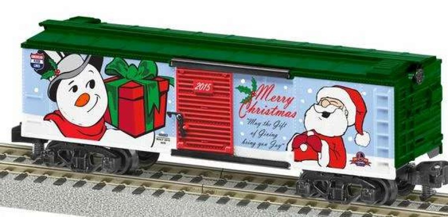 * | American Flyer 6-48882 S 2015 Christmas Boxcar