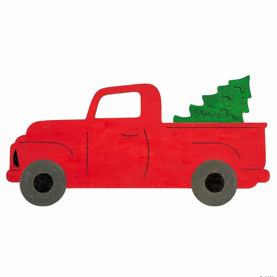 * | Color Your Own Christmas Truck Sign