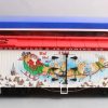 * | Usa Trains R13022 G 2004 Christmas Refrigerator Car Metals Wheels Ex/Box