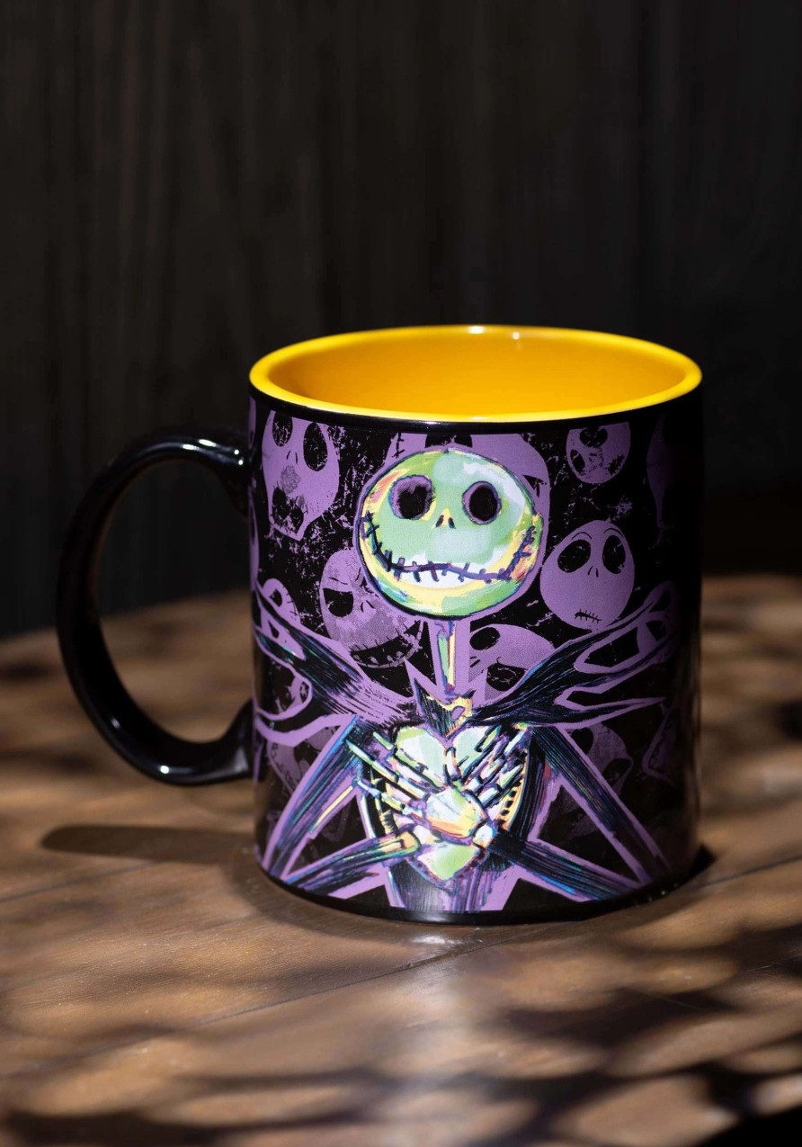 * | Nightmare Before Christmas Dark Jack Skellington Mug