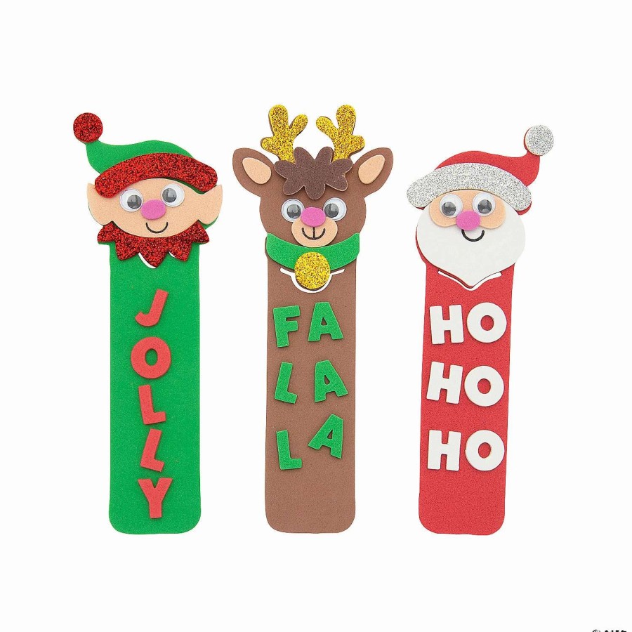 * | Christmas Character Bookmark Craft Kit Makes 12