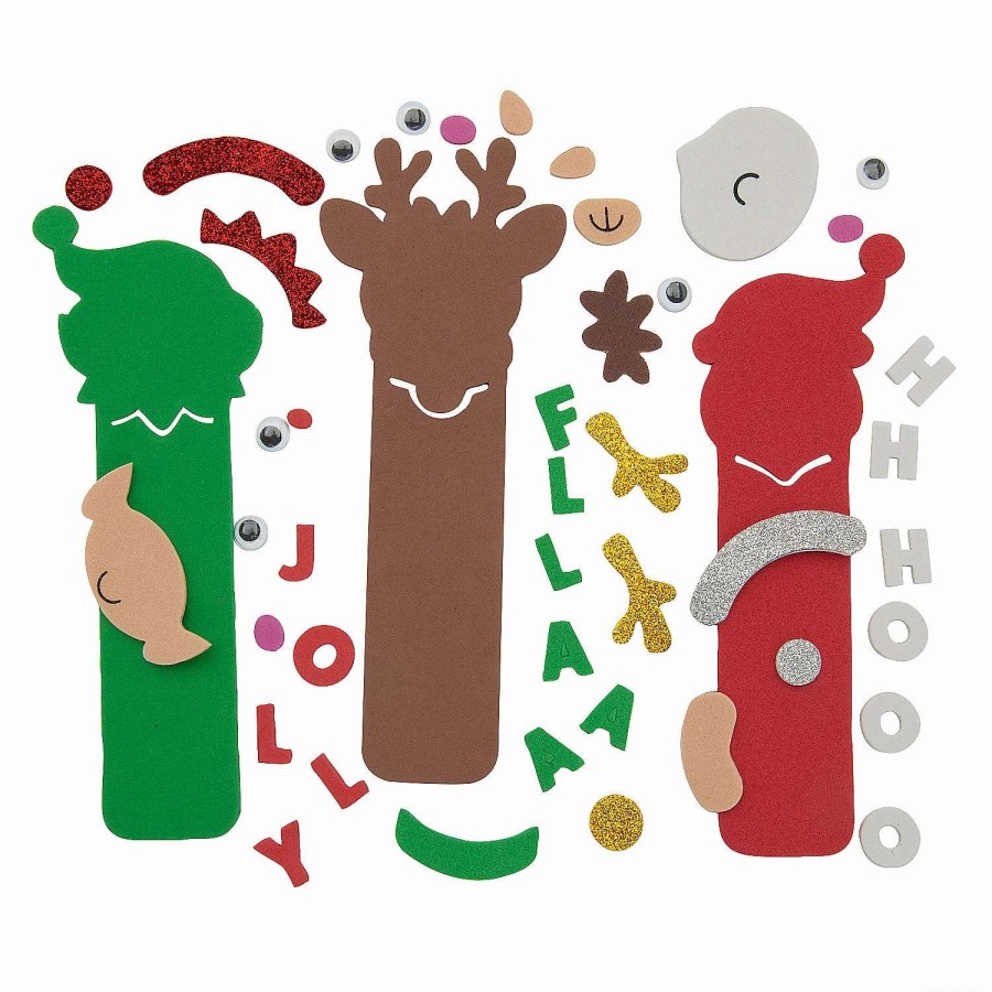 * | Christmas Character Bookmark Craft Kit Makes 12