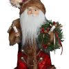 * | Santa Claus Lighted Christmas Tree Topper