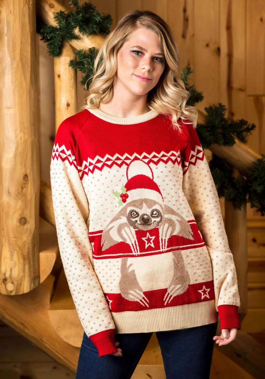 * | Adult Ugly Sloth Christmas Sweater