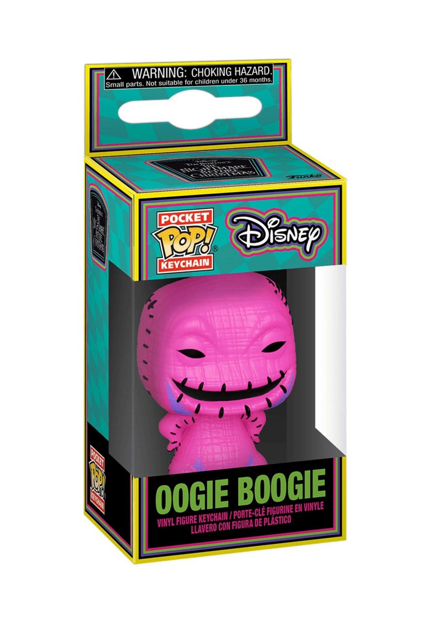 * | Funko Pop! Keychain: Nightmare Before Christmas- Black Light Oogie Vinyl Figure