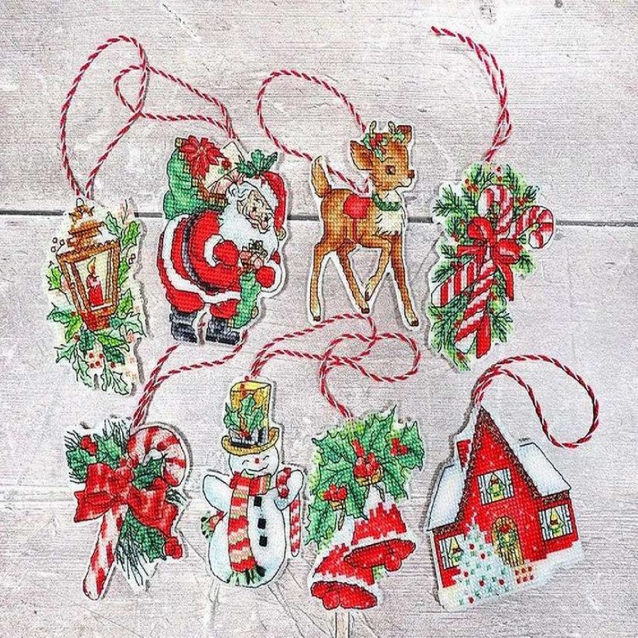 * | Letistitch Counted Cross Stitch Kit Christmas Toys Kit Nr.1 Leti966