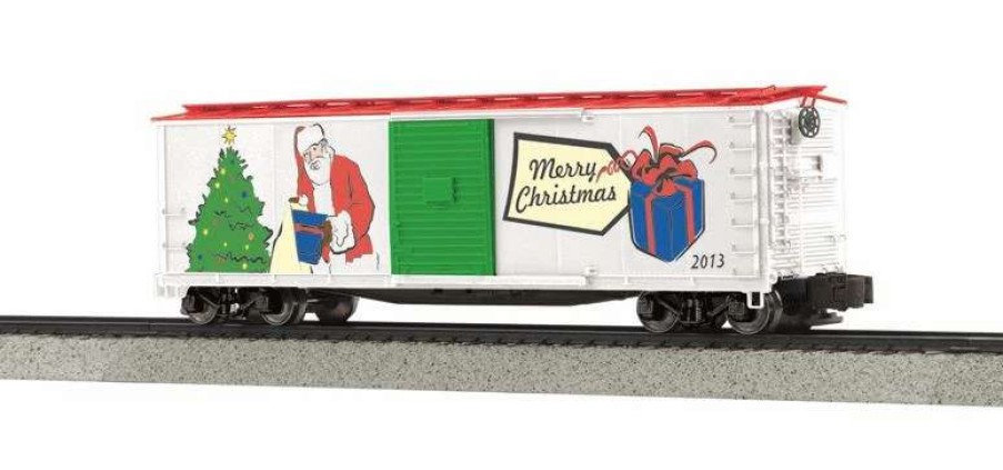 * | Mth 35-74001 Christmas Steel Boxcar