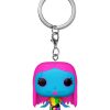 * | Funko Pop! Keychain: Nightmare Before Christmas- Black Light Sally Vinyl Figure