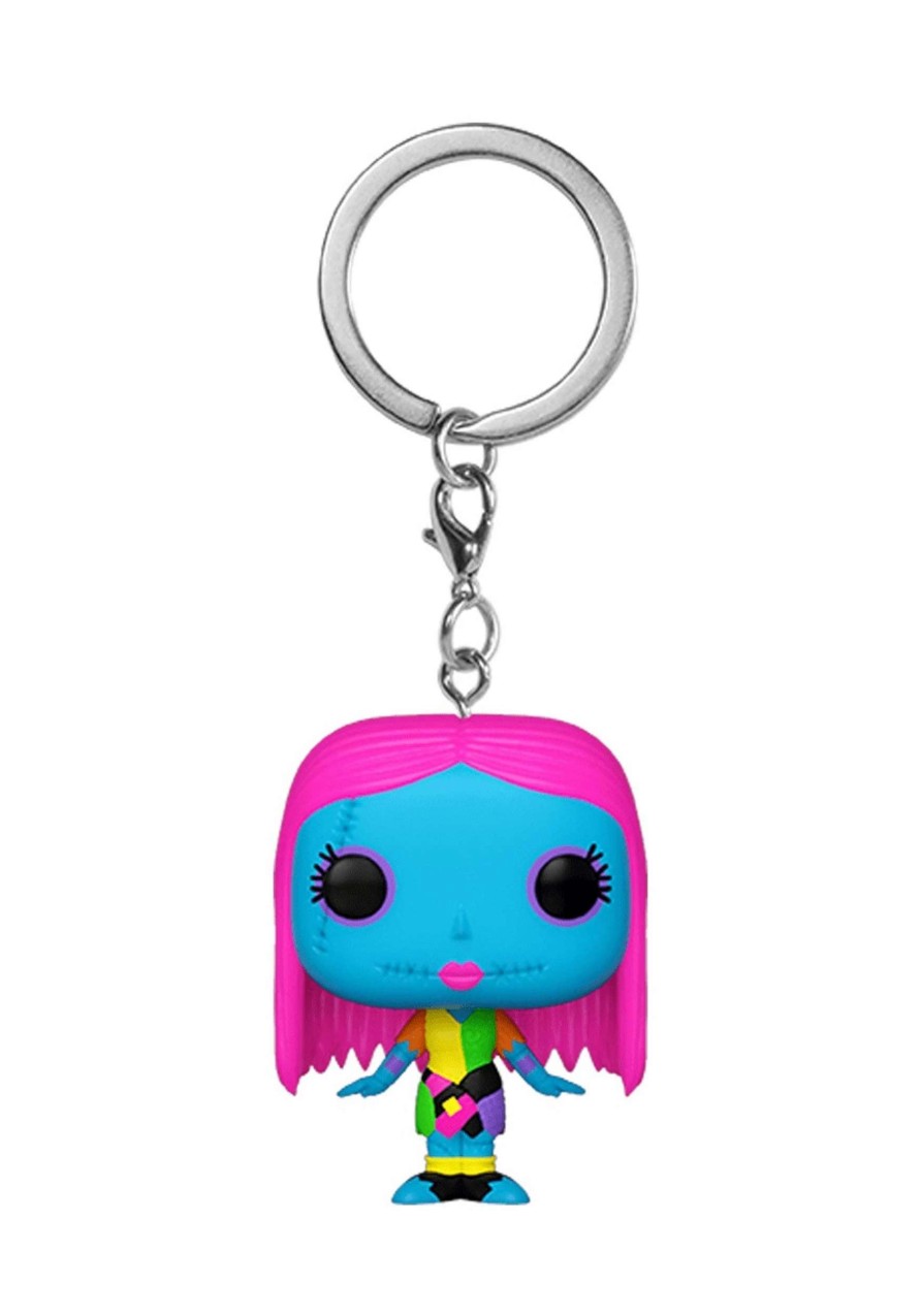 * | Funko Pop! Keychain: Nightmare Before Christmas- Black Light Sally Vinyl Figure