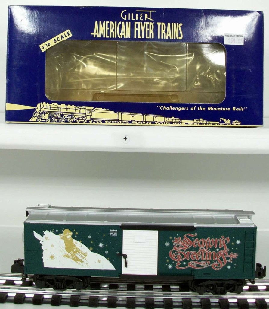 * | American Flyer 6-48342 S Gauge 2001 Christmas Boxcar