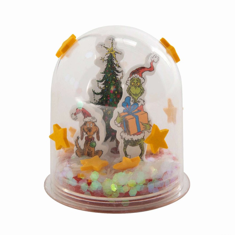 * | Dr. Seuss The Grinch Christmas Glitter Snow Globe Craft Kit Makes 12