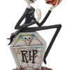 * | Jim Shore Nightmare Before Christmas Jack On Grave Figure