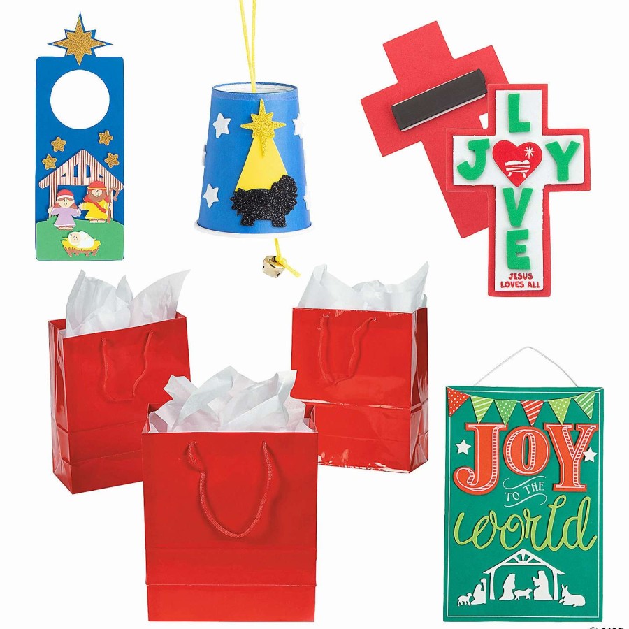 * | Faith Christmas Crafts With Bags For 24