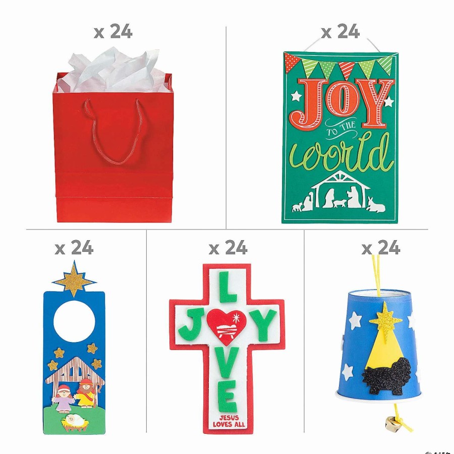 * | Faith Christmas Crafts With Bags For 24