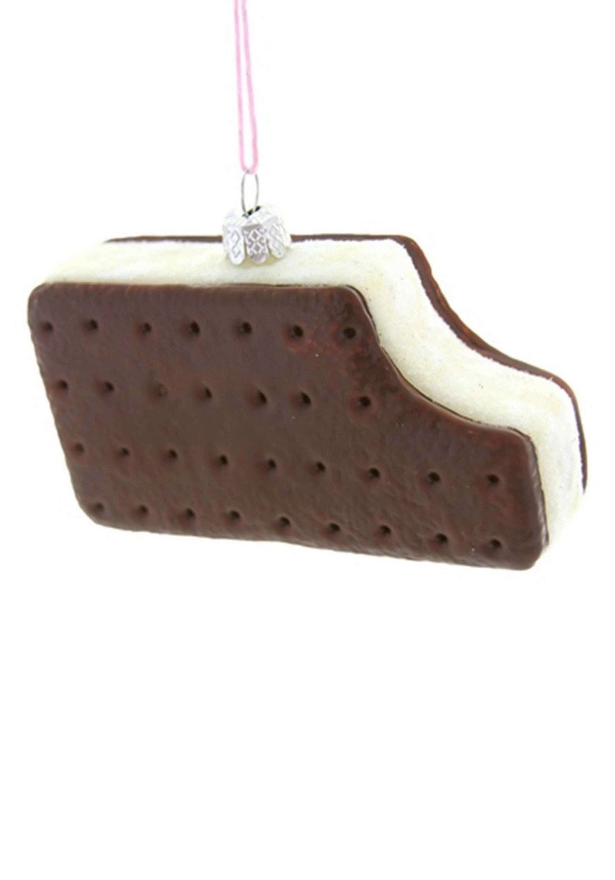 * | Ice Cream Sandwich Christmas Ornament