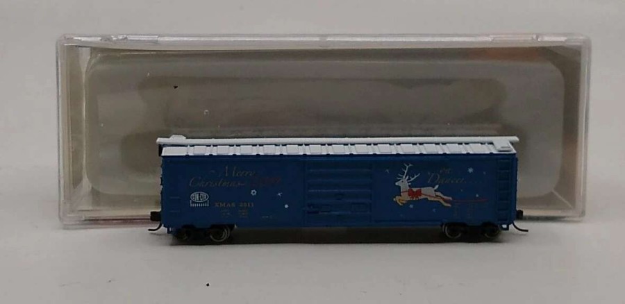 * | Con-Cor 0001-00011N N Scale Merry Christmas Box Car # 2011 Ln/Box