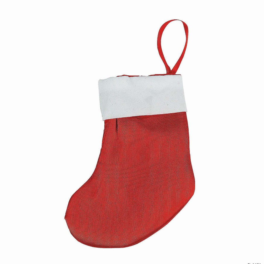 * | Red Small Christmas Stockings 12 Pc.