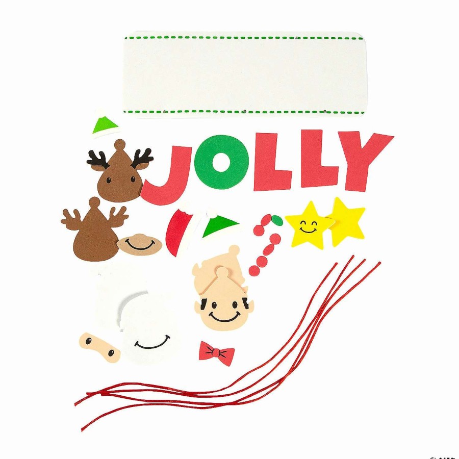 * | Jolly Christmas Mobile Craft Kit Makes 12