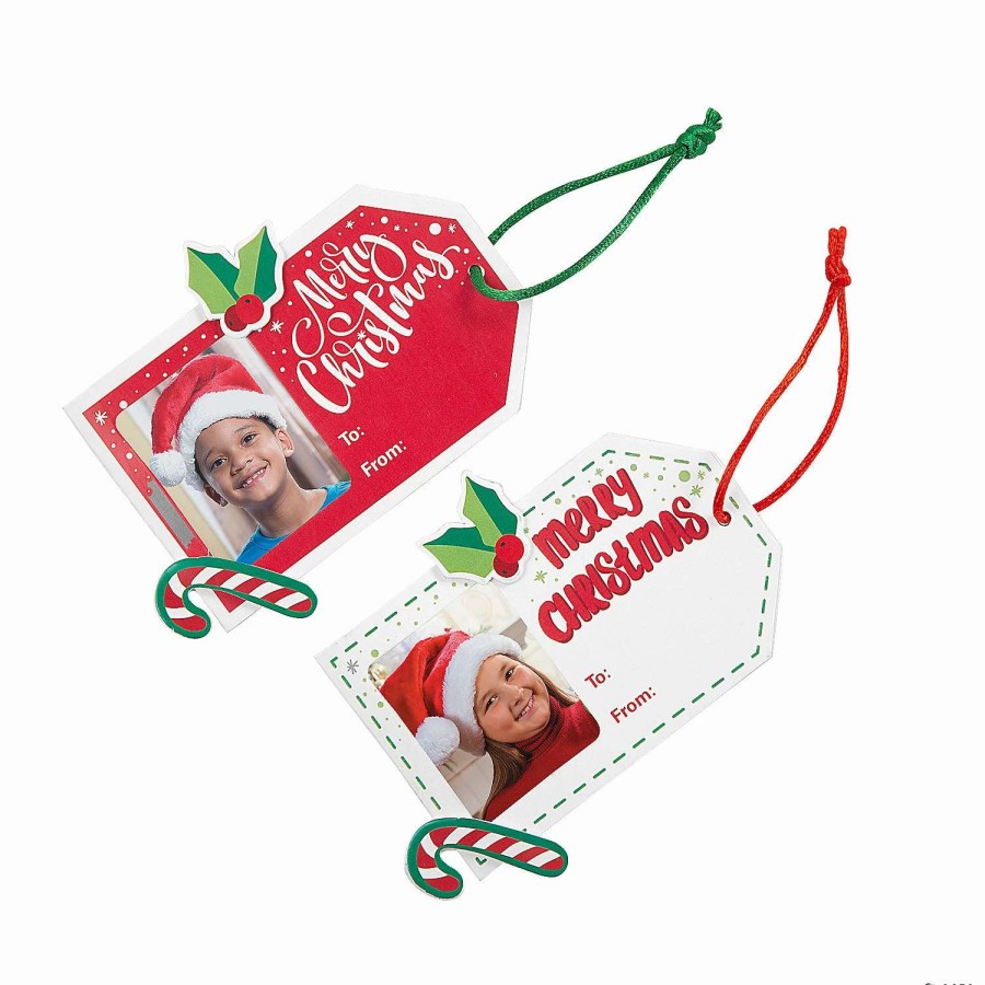 * | Christmas Picture Frame Gift Tag Craft Kit Makes 12