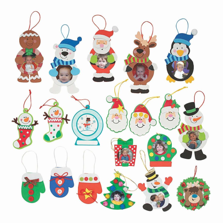 * | Christmas Ornament Craft Kit Assortment Makes 108