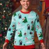 * | Adult Australian Animals Ugly Christmas Sweater