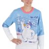 * | Adult Frosty Scenic Ugly Christmas Sweater