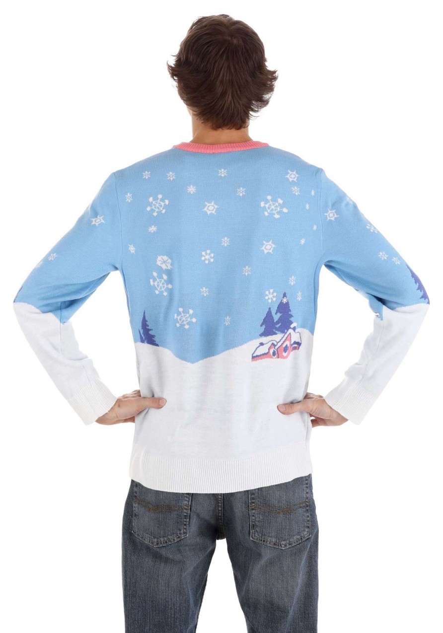 * | Adult Frosty Scenic Ugly Christmas Sweater