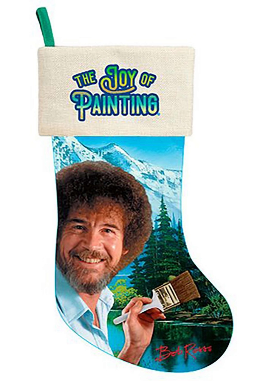 * | Bob Ross The Joy Of Painting Christmas Stocking