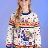 * | Classic Rainbow Brite Ugly Christmas Sweater For Adults