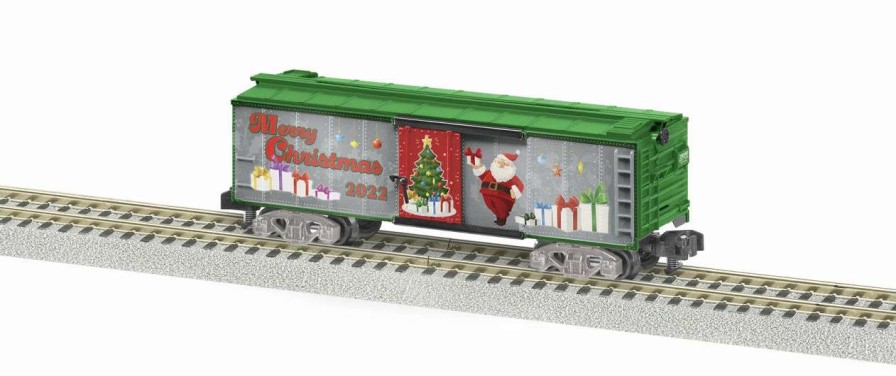 * | American Flyer 2219340 S 2022 Christmas Boxcar