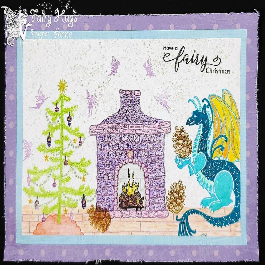 * | Fairy Hugs Stamps Fairy Christmas