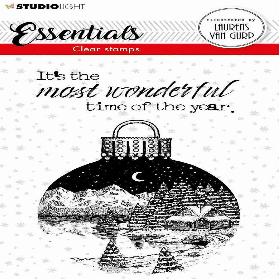 * | Studio Light Bl Clear Stamp Christmas Ball Essentials 105X148Mm Nr116